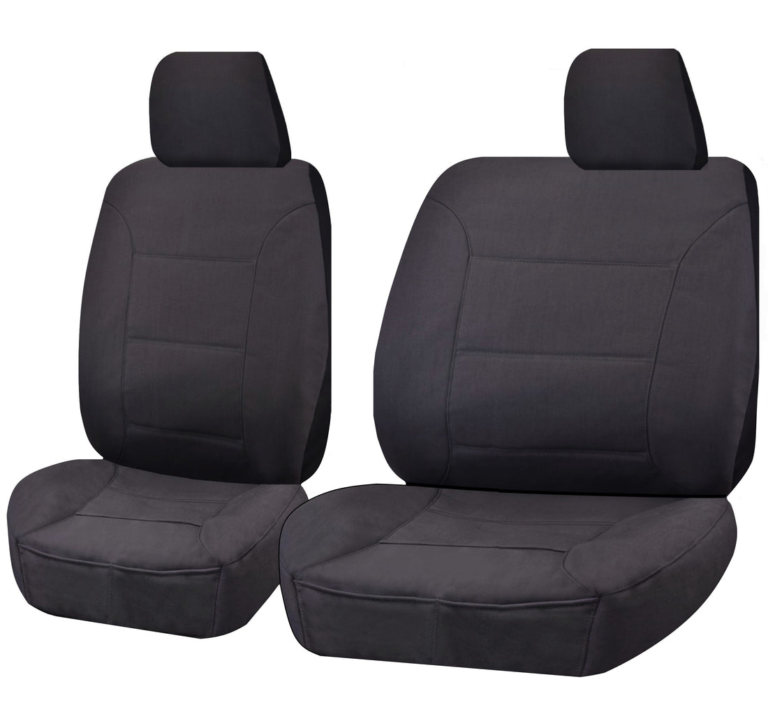 MITSUBISHI TRITON ML-MN SERIES 06/ 2006 Ð 2015 SINGLE CAB CHASSIS FRONT BUCKET + _ BENCH CHARCOAL CHALLENGER