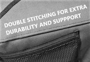 Universal 30/35 Airbag Fronts Trailblazer Canvas All Over Black
