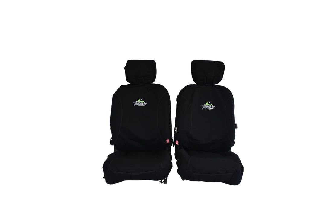 Universal 30/35 Airbag Fronts Trailblazer Canvas All Over Black