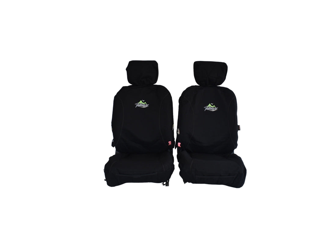 Universal 30/35 Airbag Fronts Trailblazer Canvas All Over Black