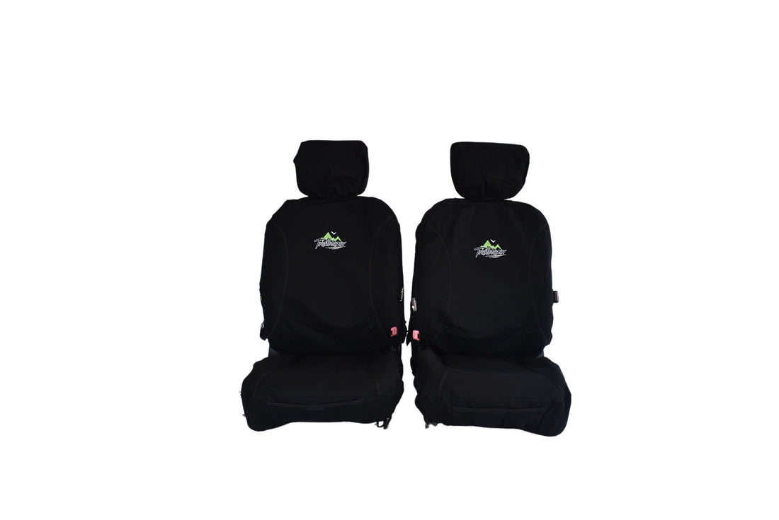 Universal 30/35 Airbag Fronts Trailblazer Canvas All Over Black