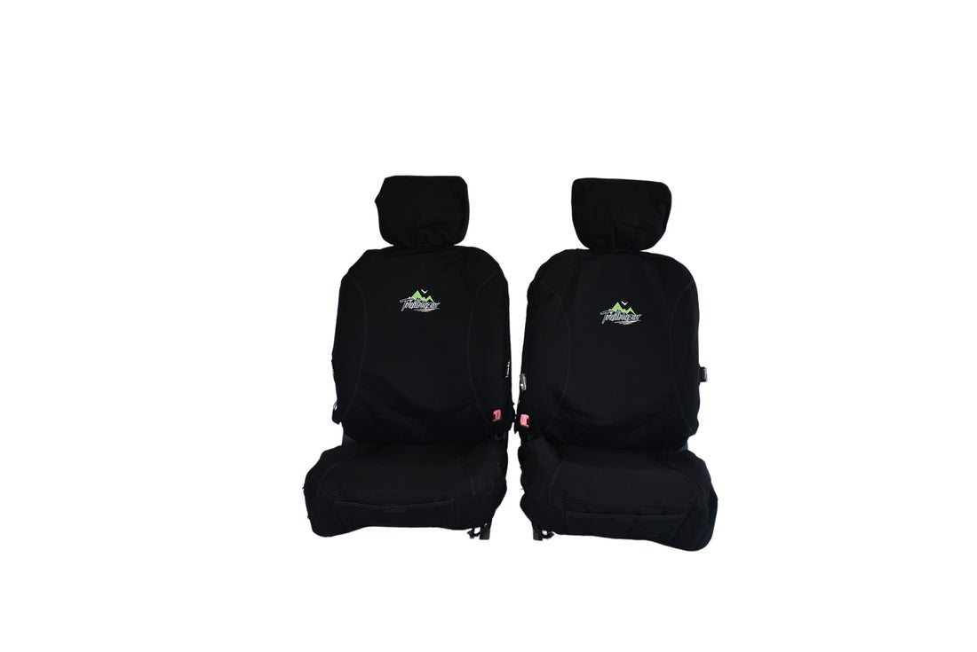 Universal 30/35 Airbag Fronts Trailblazer Canvas All Over Black