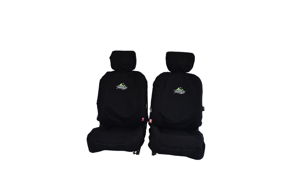 Universal 30/35 Airbag Fronts Trailblazer Canvas All Over Black