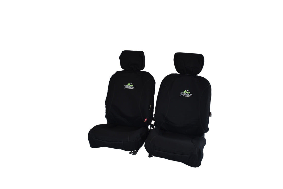 Universal 30/35 Airbag Fronts Trailblazer Canvas All Over Black