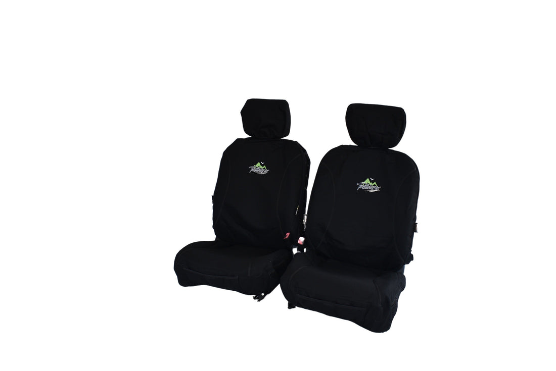 Universal 30/35 Airbag Fronts Trailblazer Canvas All Over Black