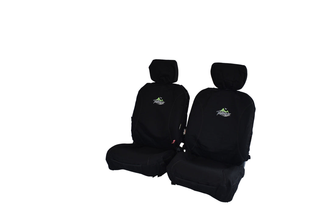 Universal 30/35 Airbag Fronts Trailblazer Canvas All Over Black