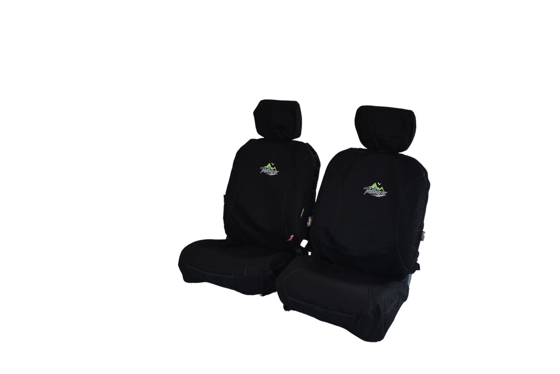 Universal 30/35 Airbag Fronts Trailblazer Canvas All Over Black