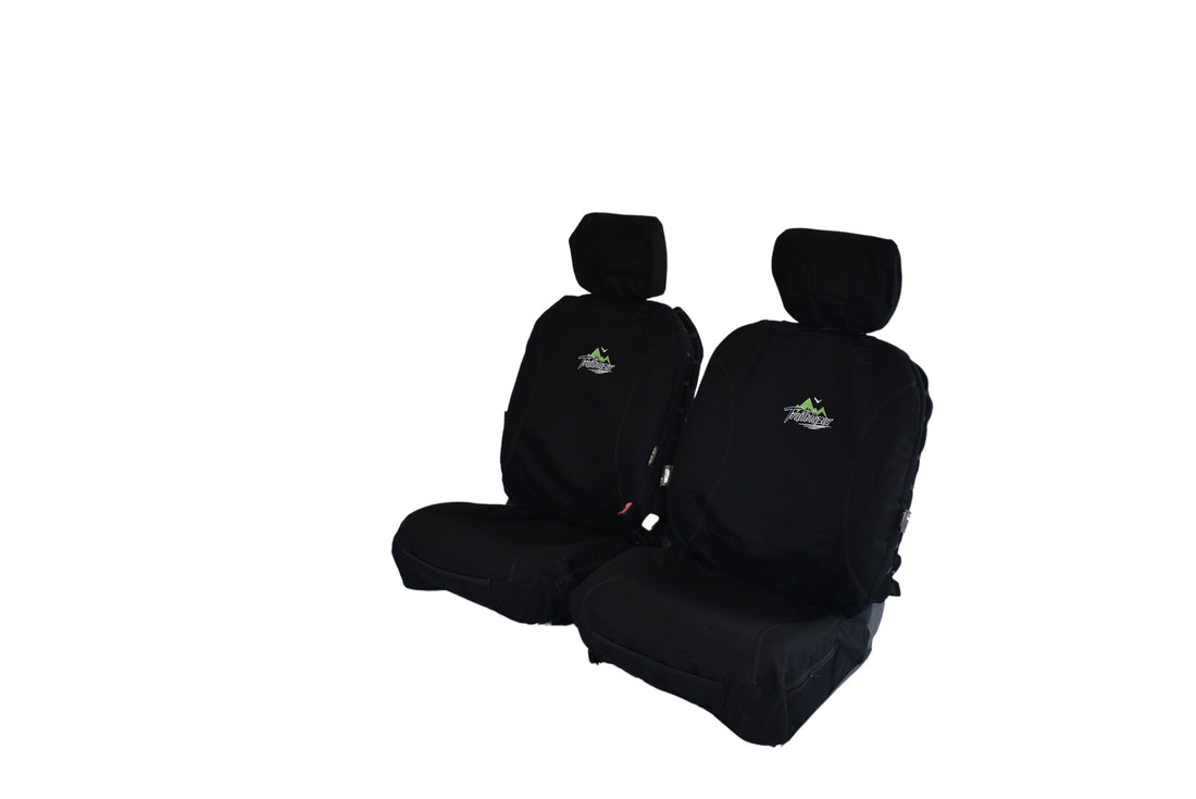 Universal 30/35 Airbag Fronts Trailblazer Canvas All Over Black