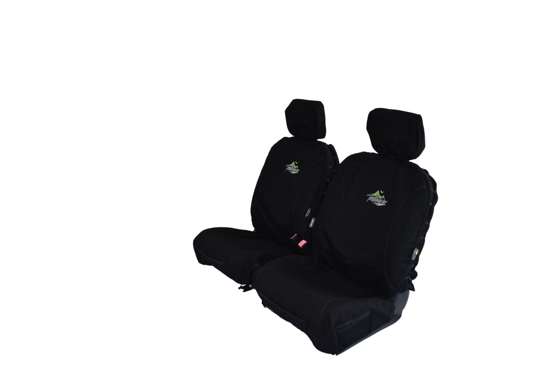 Universal 30/35 Airbag Fronts Trailblazer Canvas All Over Black