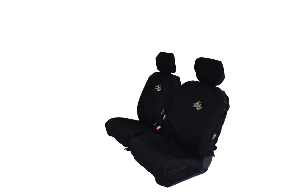 Universal 30/35 Airbag Fronts Trailblazer Canvas All Over Black