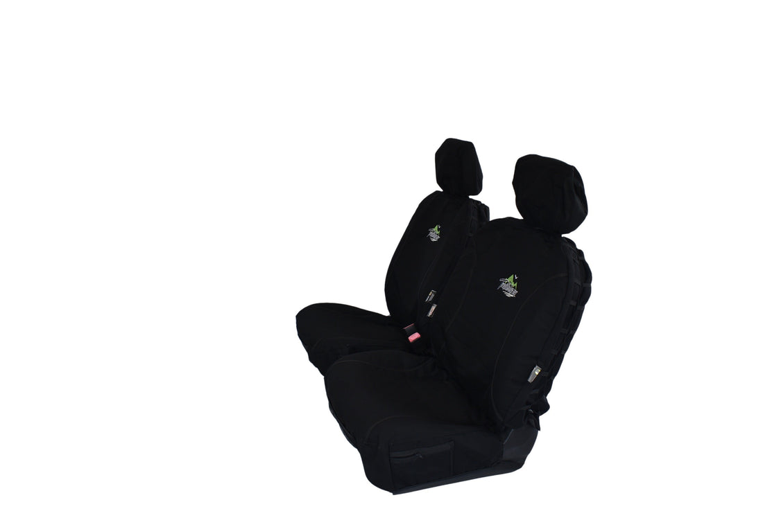 Universal 30/35 Airbag Fronts Trailblazer Canvas All Over Black