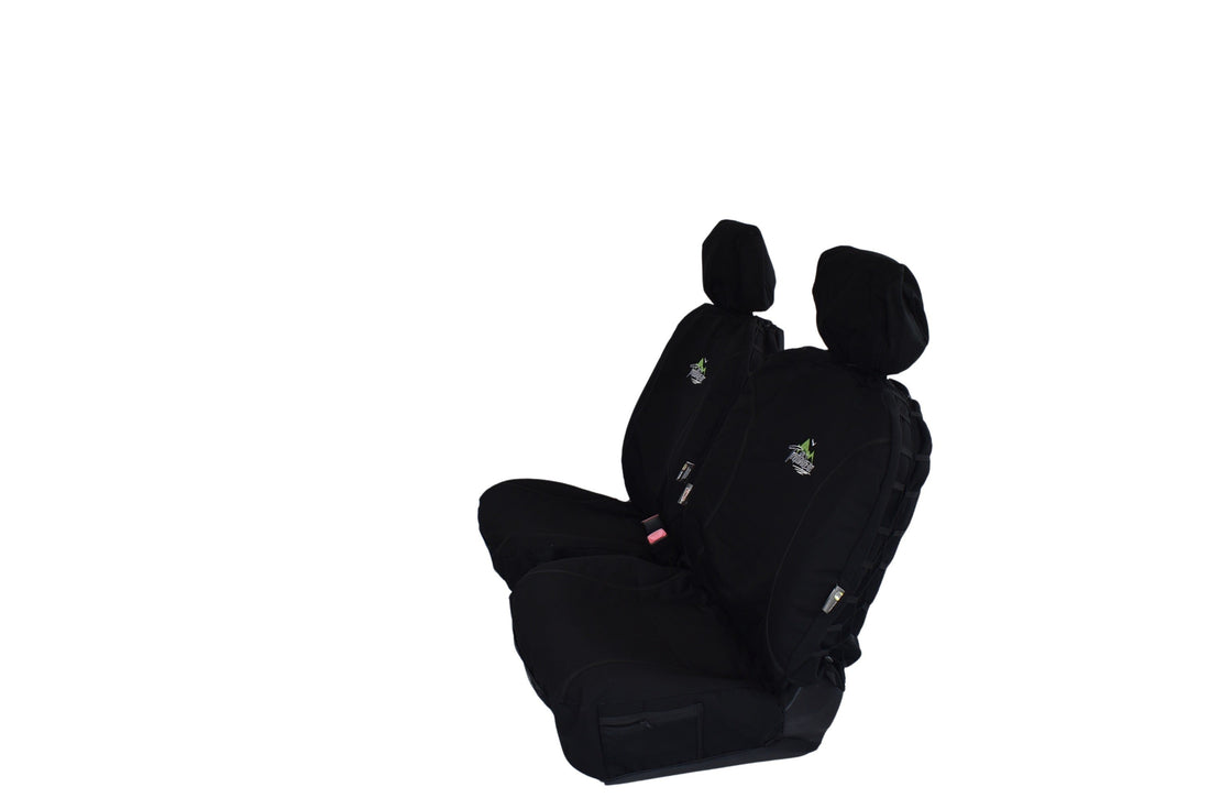 Universal 30/35 Airbag Fronts Trailblazer Canvas All Over Black