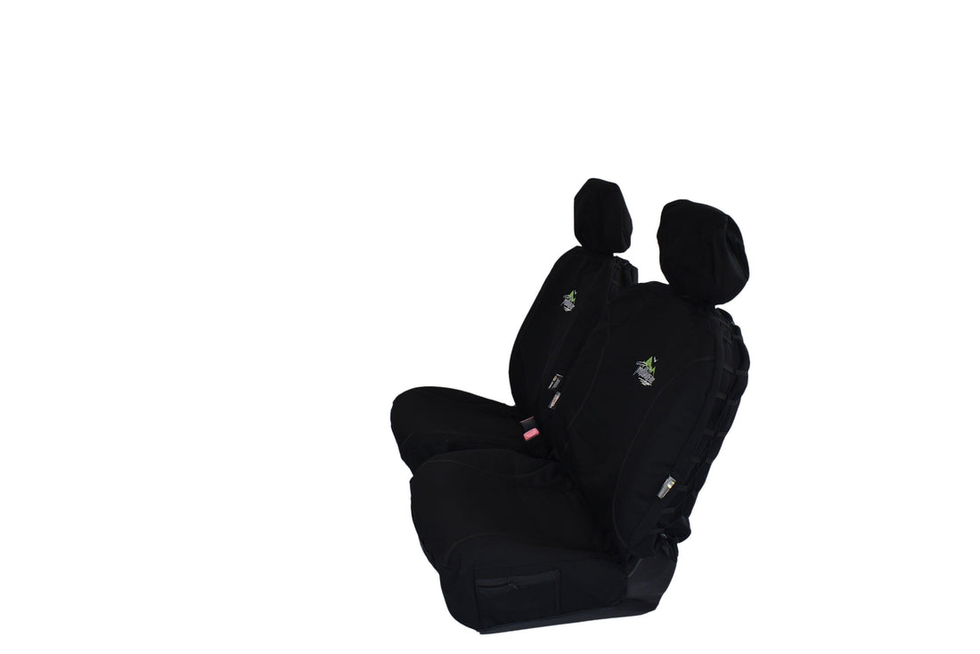 Universal 30/35 Airbag Fronts Trailblazer Canvas All Over Black
