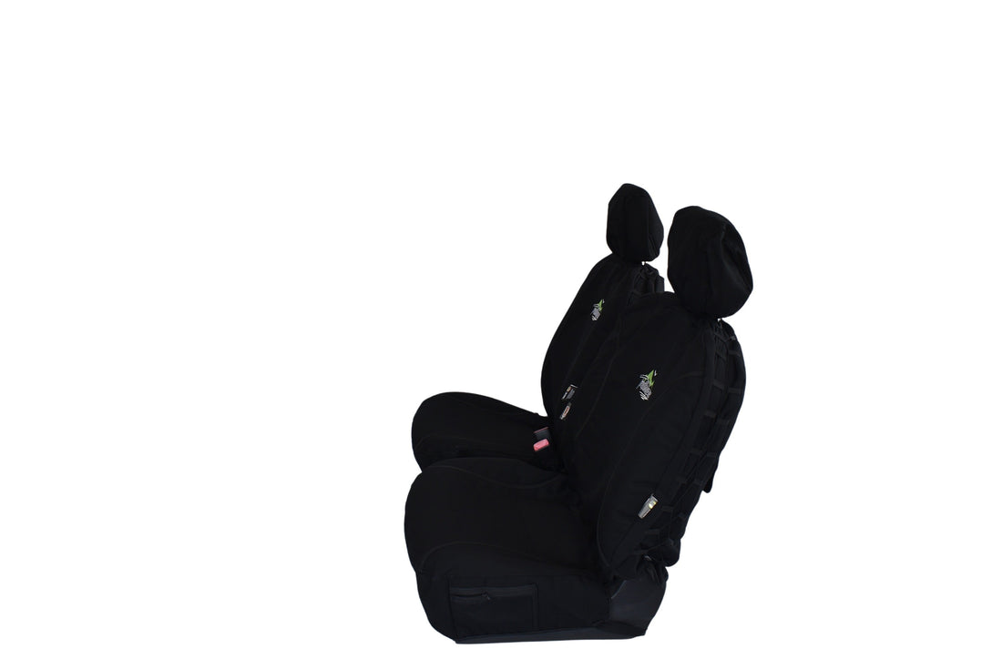 Universal 30/35 Airbag Fronts Trailblazer Canvas All Over Black