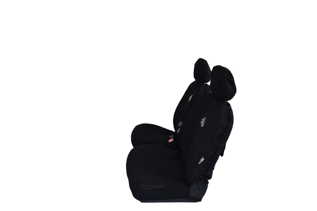 Universal 30/35 Airbag Fronts Trailblazer Canvas All Over Black