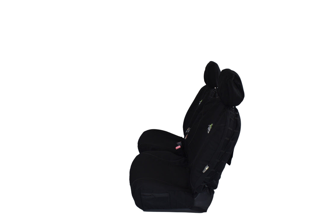 Universal 30/35 Airbag Fronts Trailblazer Canvas All Over Black