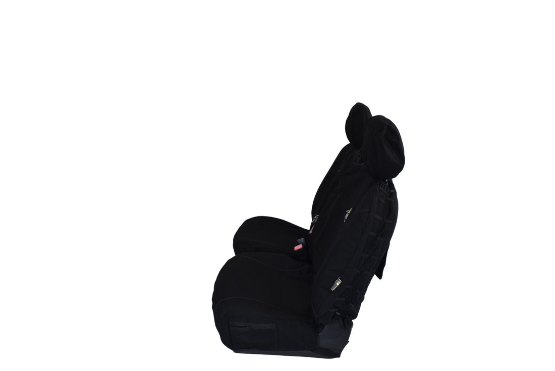 Universal 30/35 Airbag Fronts Trailblazer Canvas All Over Black
