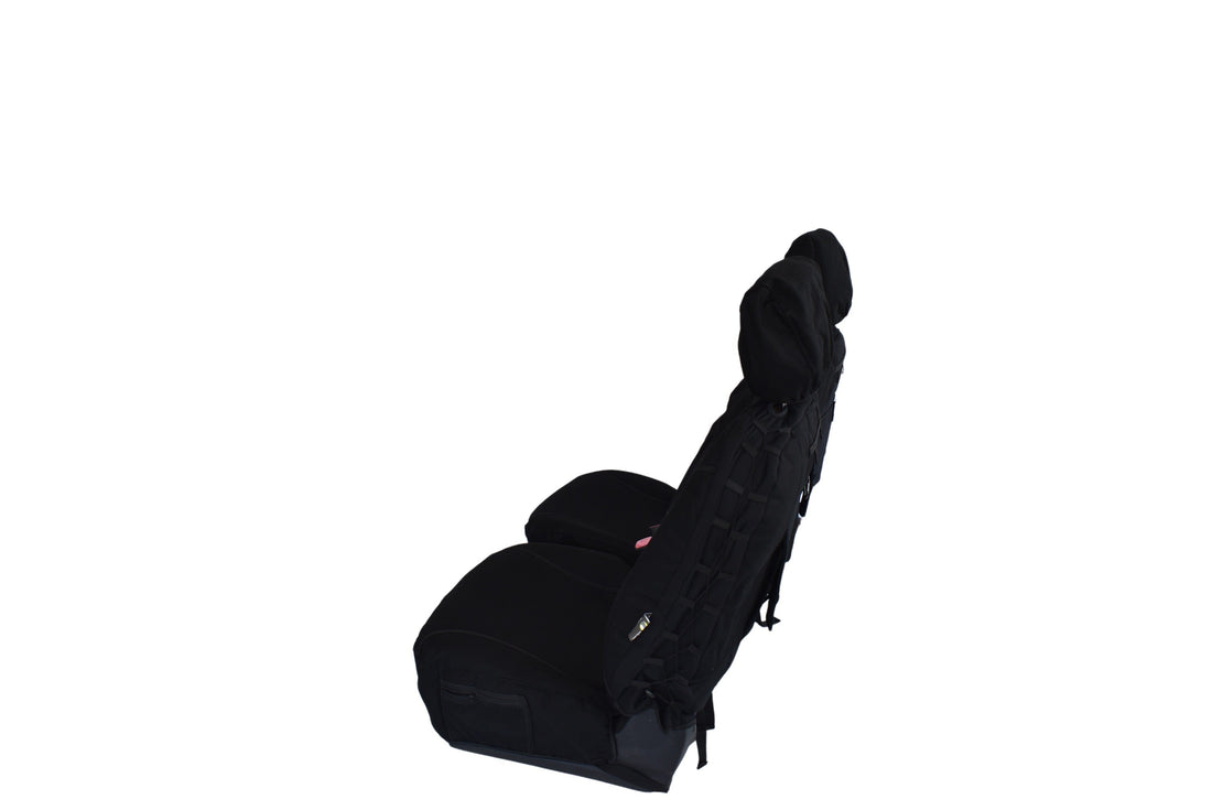 Universal 30/35 Airbag Fronts Trailblazer Canvas All Over Black