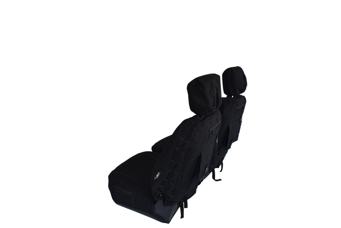 Universal 30/35 Airbag Fronts Trailblazer Canvas All Over Black