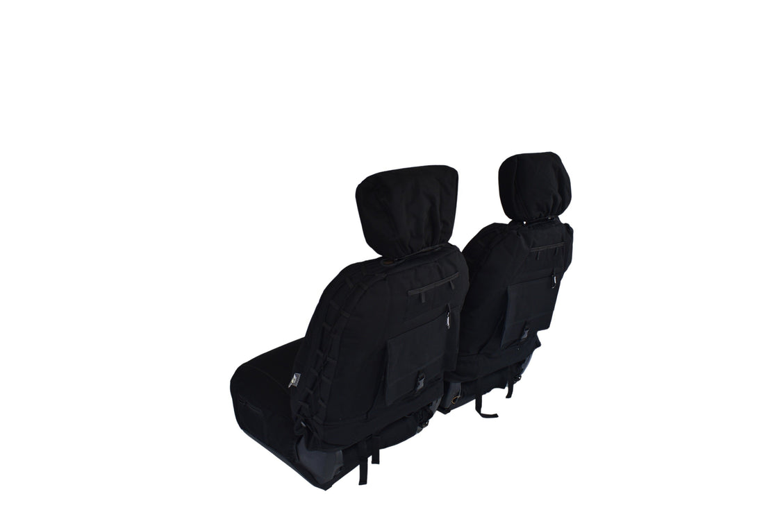 Universal 30/35 Airbag Fronts Trailblazer Canvas All Over Black