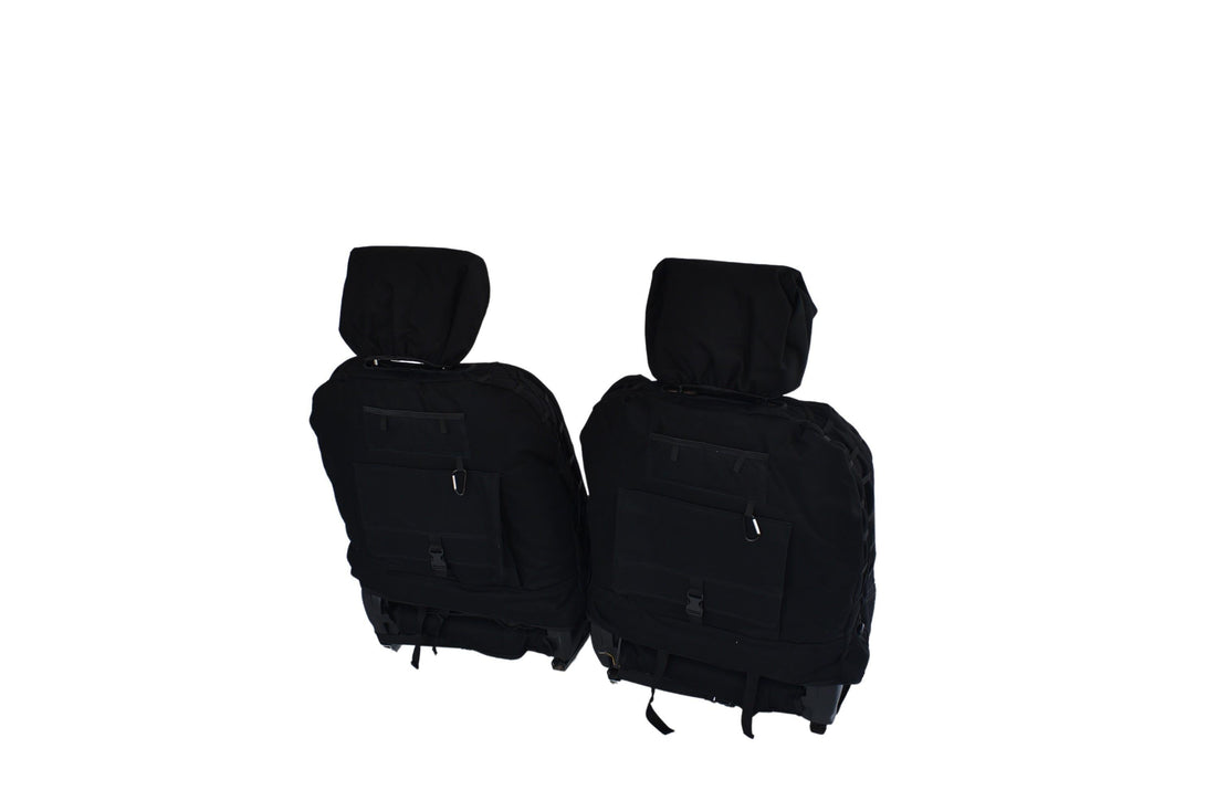 Universal 30/35 Airbag Fronts Trailblazer Canvas All Over Black