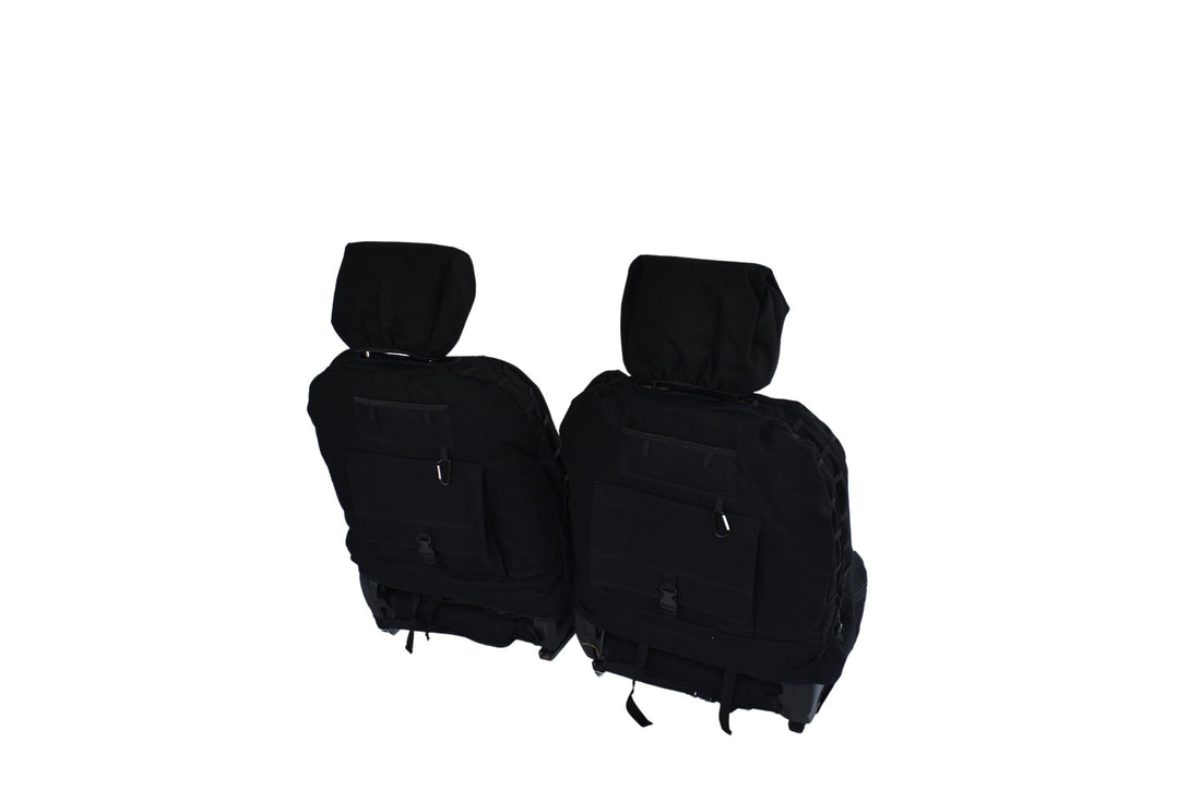 Universal 30/35 Airbag Fronts Trailblazer Canvas All Over Black