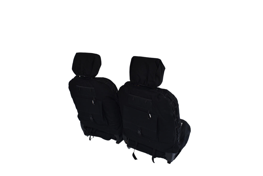 Universal 30/35 Airbag Fronts Trailblazer Canvas All Over Black