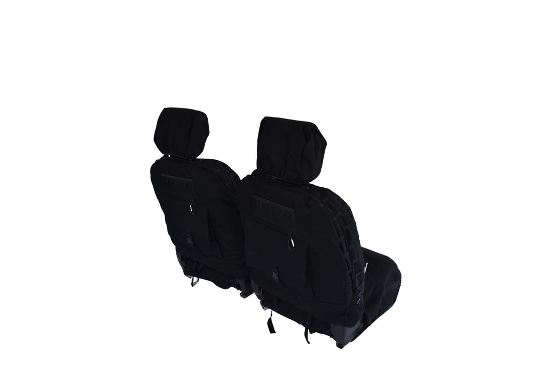 Universal 30/35 Airbag Fronts Trailblazer Canvas All Over Black