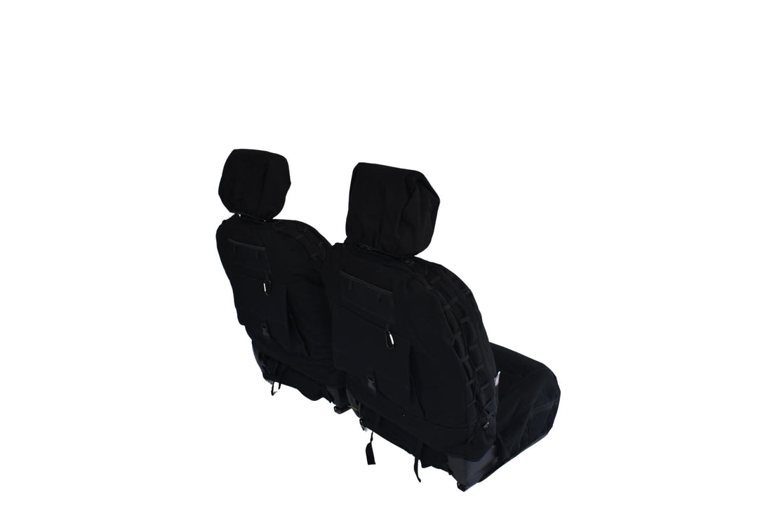Universal 30/35 Airbag Fronts Trailblazer Canvas All Over Black