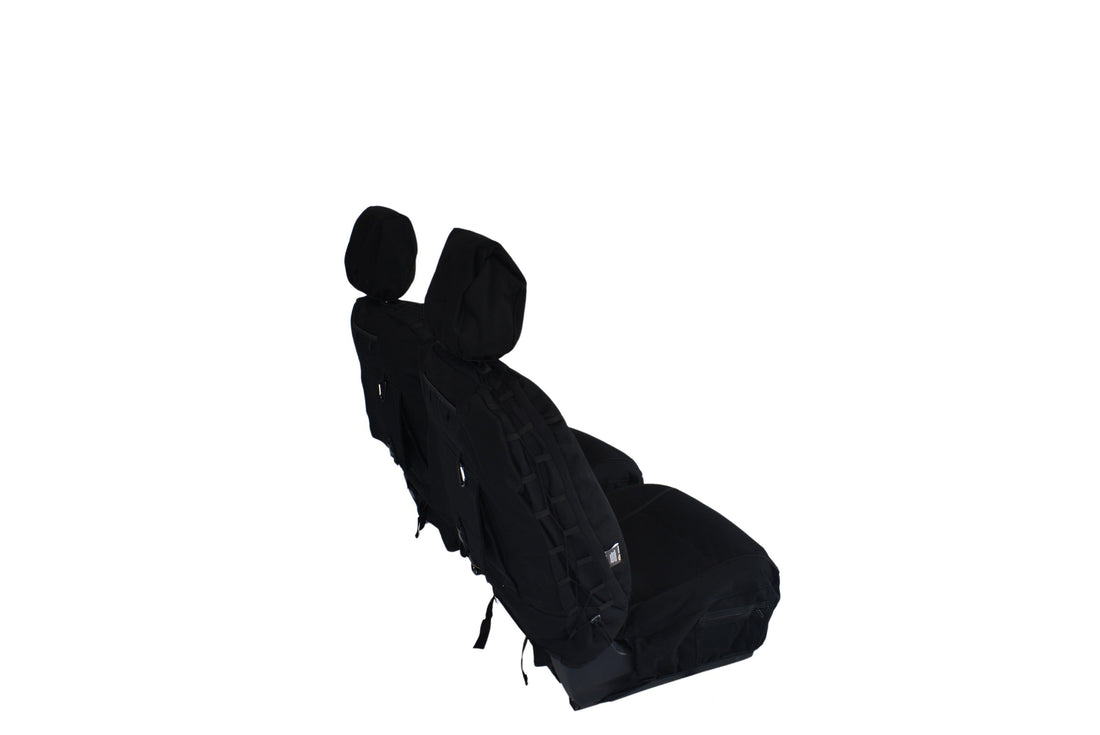 Universal 30/35 Airbag Fronts Trailblazer Canvas All Over Black