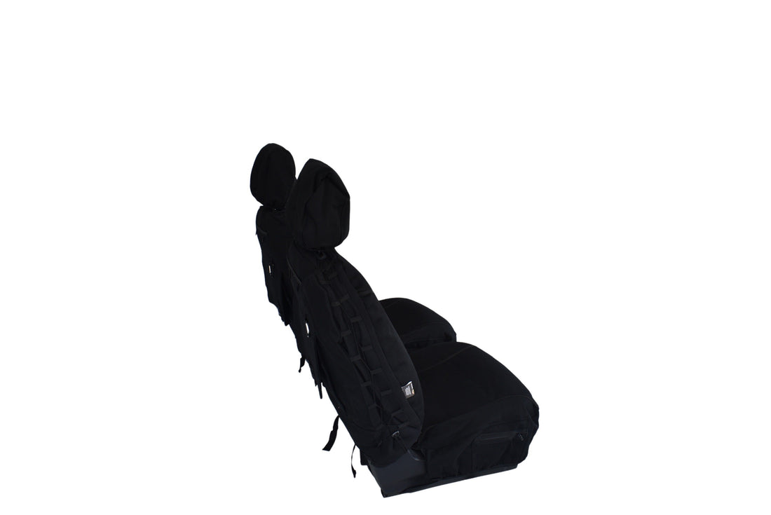 Universal 30/35 Airbag Fronts Trailblazer Canvas All Over Black