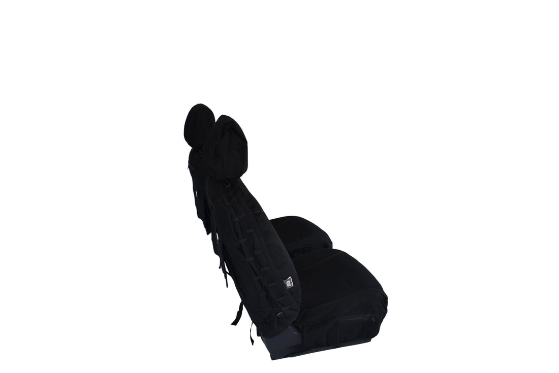 Universal 30/35 Airbag Fronts Trailblazer Canvas All Over Black