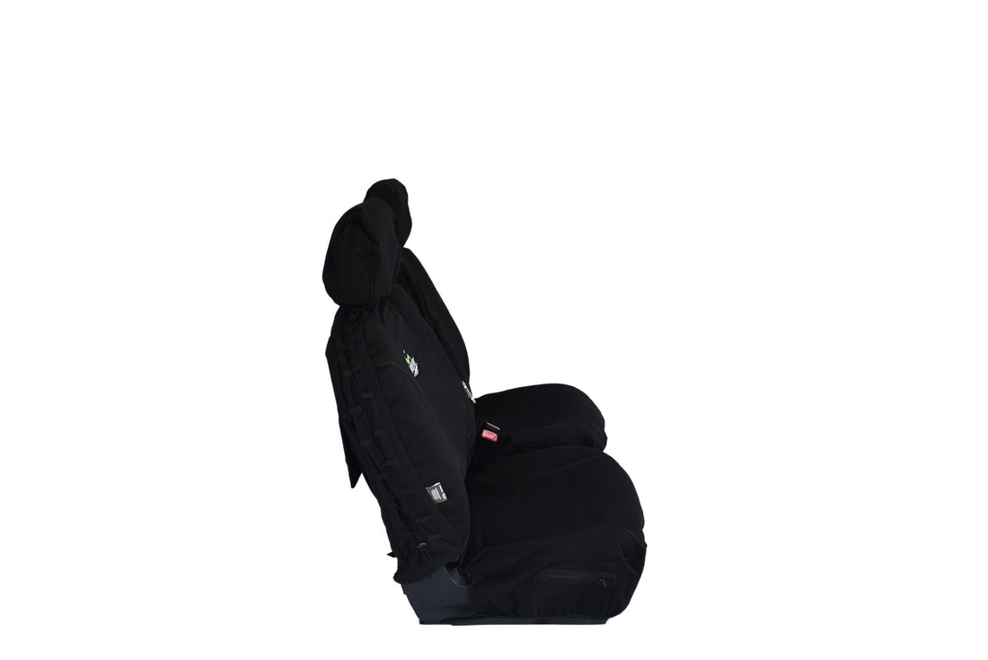 Universal 30/35 Airbag Fronts Trailblazer Canvas All Over Black