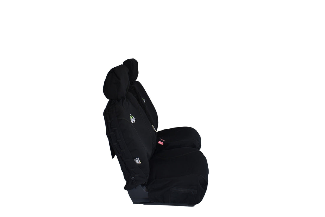 Universal 30/35 Airbag Fronts Trailblazer Canvas All Over Black