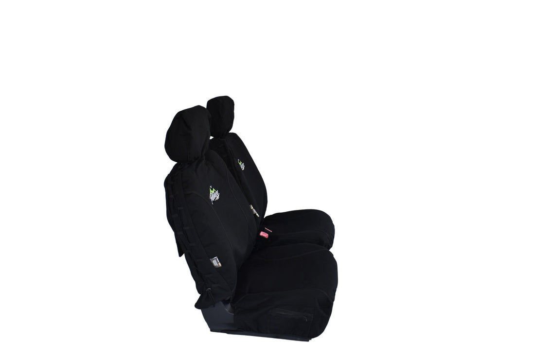 Universal 30/35 Airbag Fronts Trailblazer Canvas All Over Black