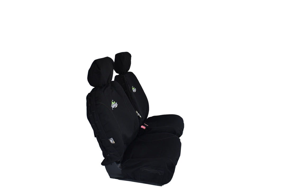 Universal 30/35 Airbag Fronts Trailblazer Canvas All Over Black
