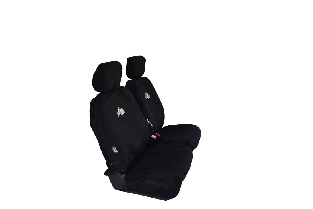 Universal 30/35 Airbag Fronts Trailblazer Canvas All Over Black