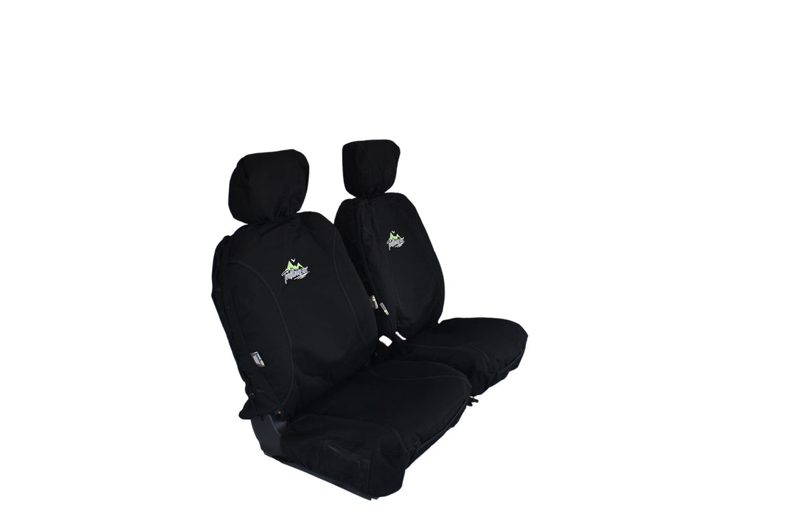 Universal 30/35 Airbag Fronts Trailblazer Canvas All Over Black