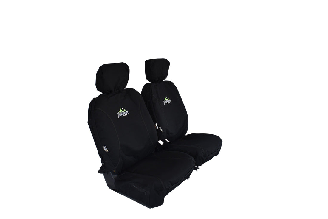 Universal 30/35 Airbag Fronts Trailblazer Canvas All Over Black
