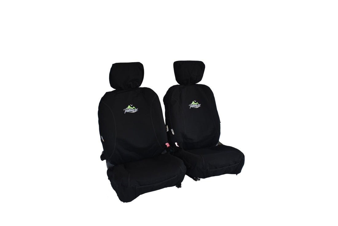 Universal 30/35 Airbag Fronts Trailblazer Canvas All Over Black