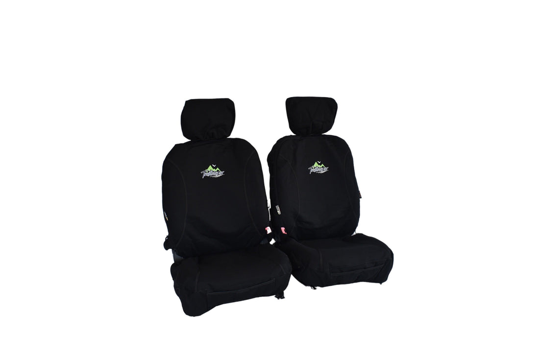 Universal 30/35 Airbag Fronts Trailblazer Canvas All Over Black
