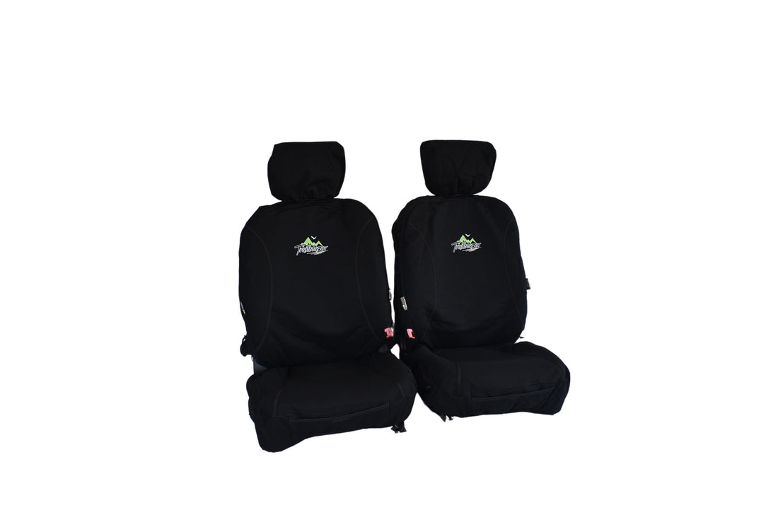 Universal 30/35 Airbag Fronts Trailblazer Canvas All Over Black