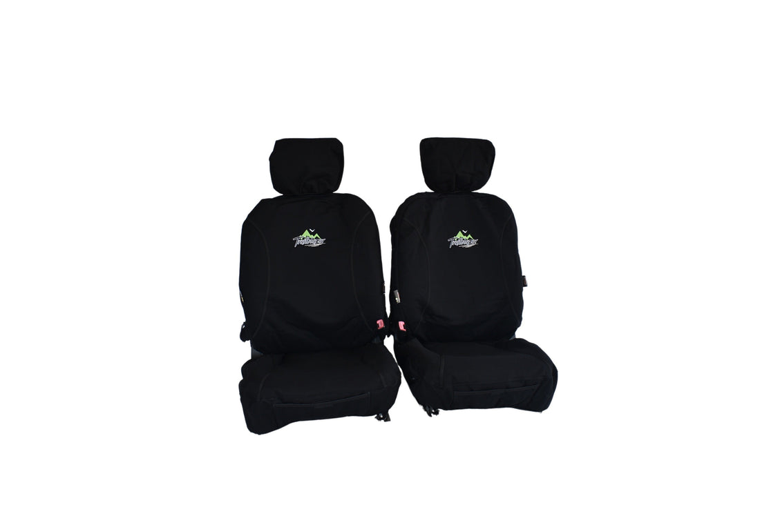 Universal 30/35 Airbag Fronts Trailblazer Canvas All Over Black