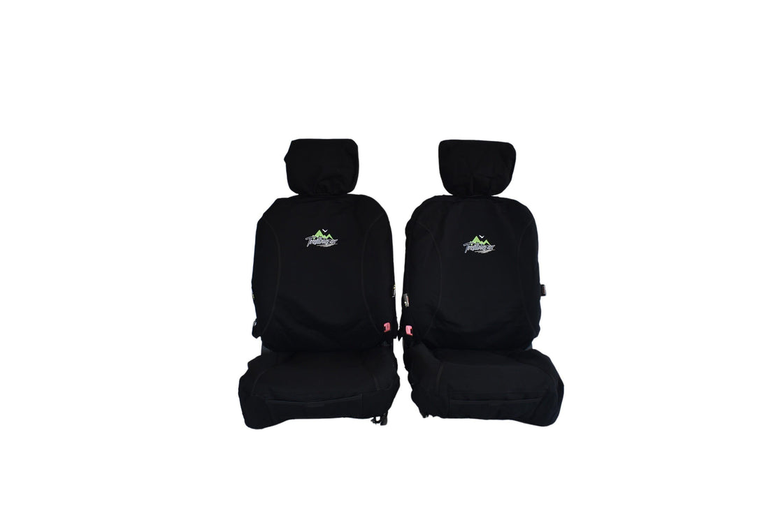 Universal 30/35 Airbag Fronts Trailblazer Canvas All Over Black