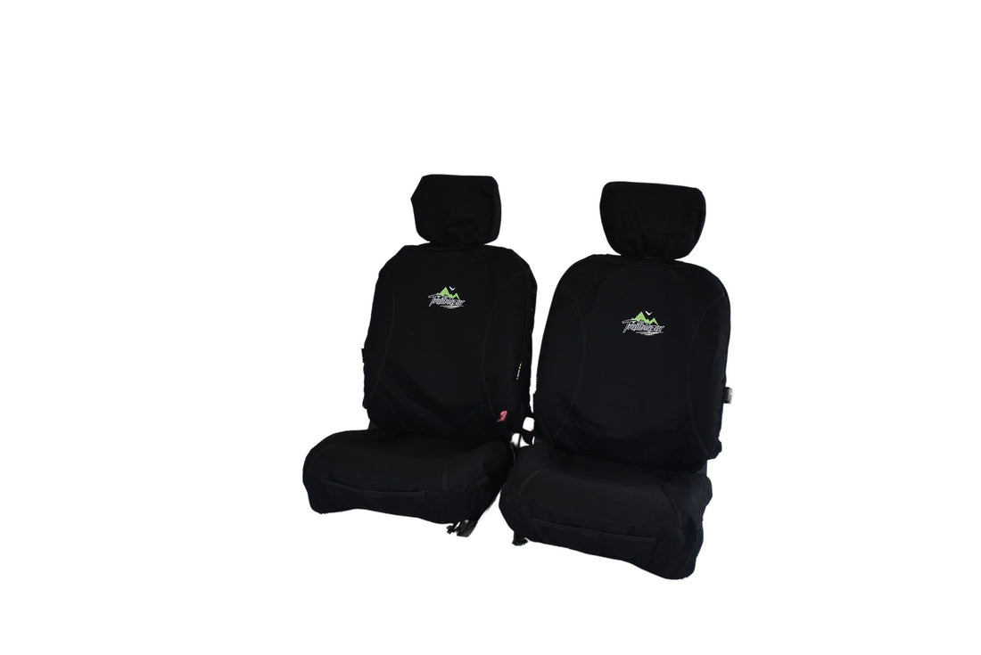 Universal 30/35 Airbag Fronts Trailblazer Canvas All Over Black