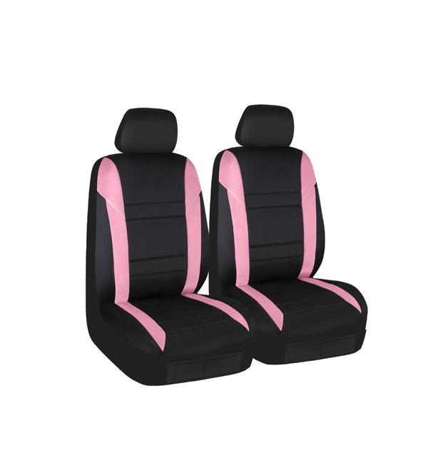 Universal Velour Universal Front Seat Covers Stripe