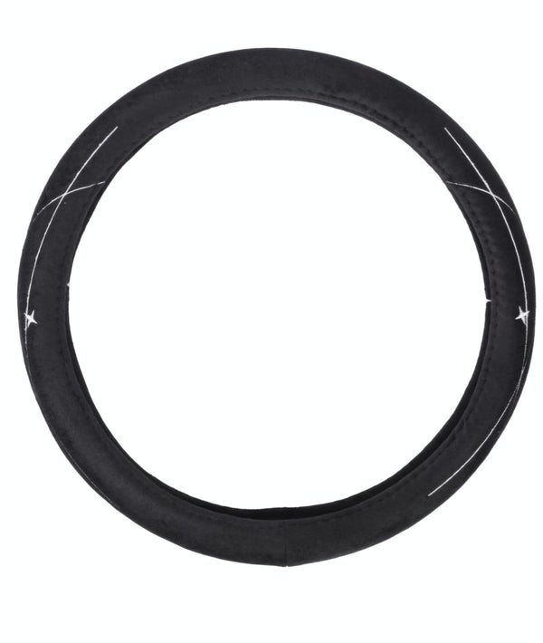 Velour Steering Wheel Cover Star