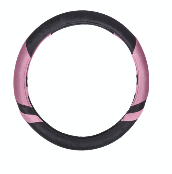 Velour Steering Wheel Cover Stripe