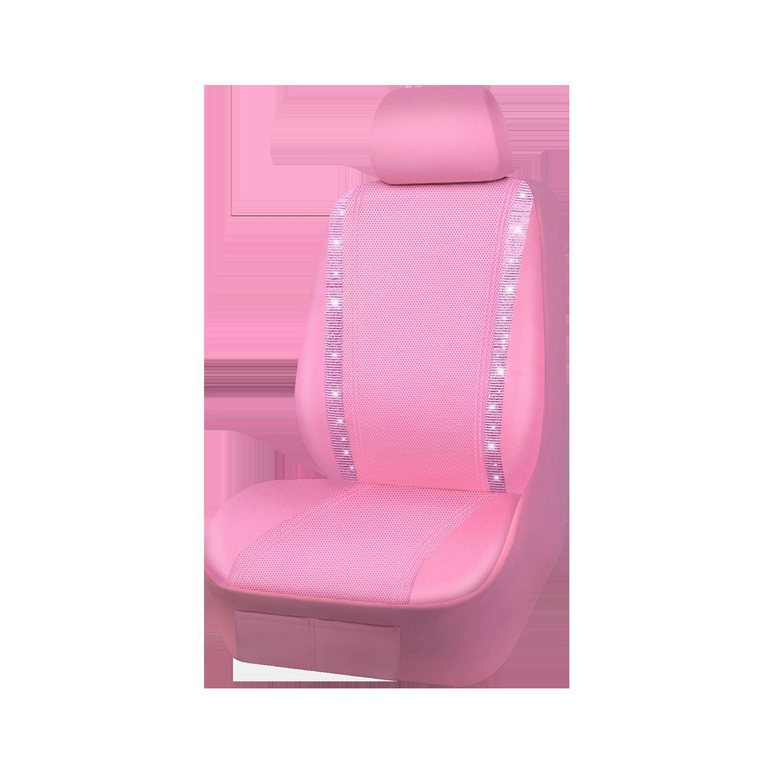Pink Diamante Seat Cover Set – 2 Piece
