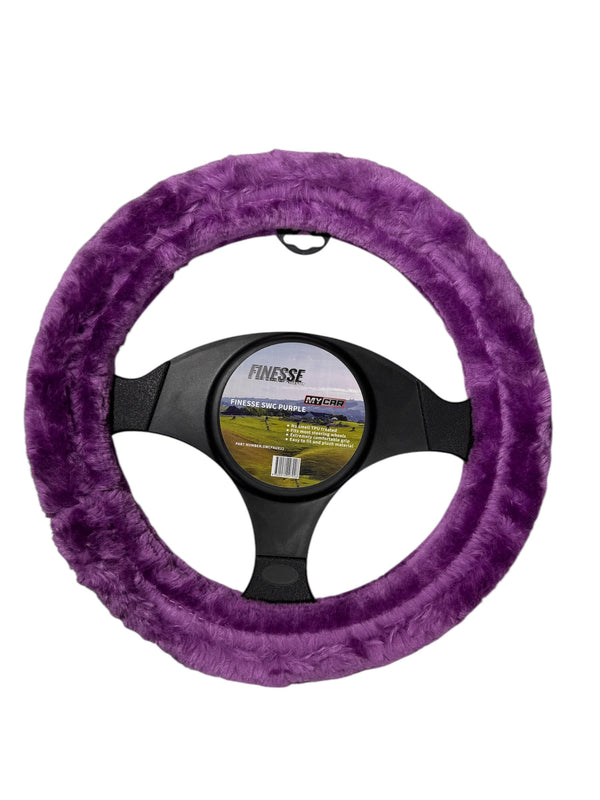 Steering Wheel Cover Finesse Purple